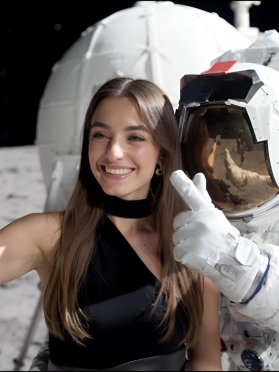 Moon Selfie