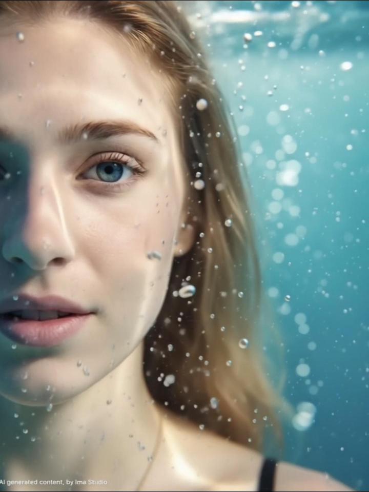 Aqua Portrait
