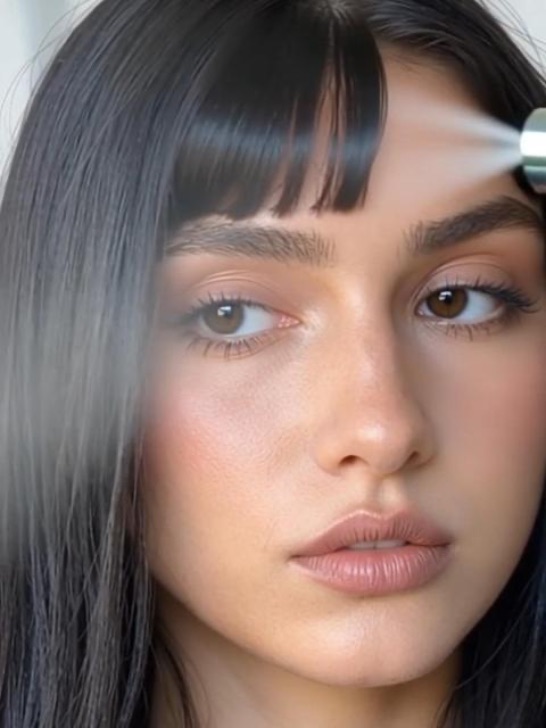 Spray Bangs