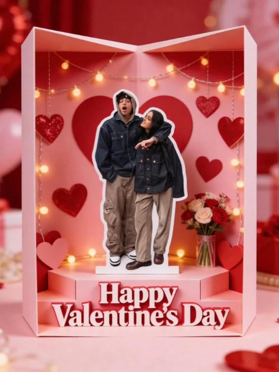 Valentine Pop Card